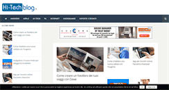 Desktop Screenshot of hi-techblog.it
